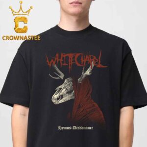 Whitechapel Hooded Skull Hymns In Dissonance Album Collection Unisex T-Shirt