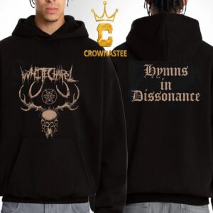 Whitechapel Hymns Faded Hymns In Dissonance Album Collection Two Sided Hoodie