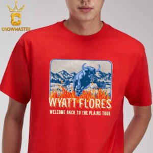 Wyatt Flores Welcome BACK To The Plains 2025 Tour Unisex T-Shirt