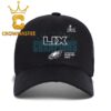 A.J. Brown Black Philadelphia Eagles Super Bowl LIX Champions Signed Classic Hat Cap