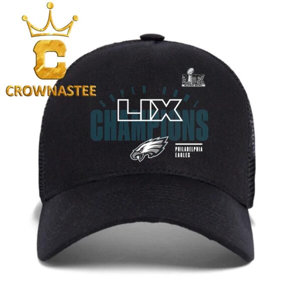 Philadelphia Eagles Super Bowl LIX Champions Legacy Iconic Victory Classic Hat Cap Snapback