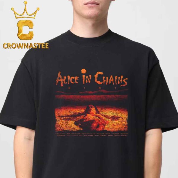 Alice In Chains Dirt Album Tracklist Unisex T-Shirt Hoodie Sweater