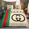 Best Gucci Limited Edition Luxury Brand Bedding Set Home Decor Duvet Cover Set