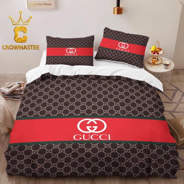 Best Gucci Limited Edition Luxury Brand Bedding Set Home Decor Duvet Cover Set