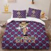 Best Gucci Mickey Mouse Luxury Brand Premium Bedding Set Duvet Cover Set Home Decor