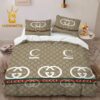 Best Gucci New Limited Luxury Brand Bedding Set Home Decor Duvet Cover Set