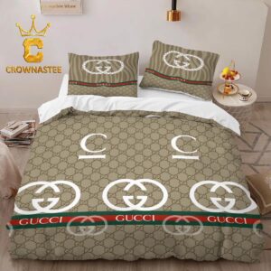 Best Gucci New Limited Edition Luxury Brand Bedding Set Home Decor Duvet Cover Set