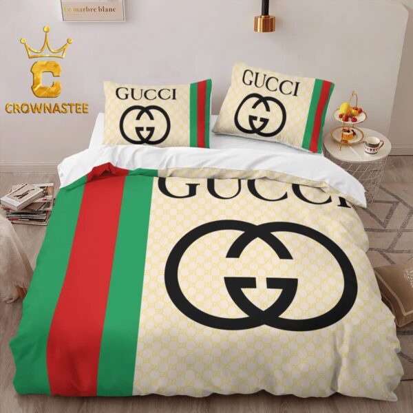 Best Gucci New Limited Luxury Brand Bedding Set Home Decor Duvet Cover Set