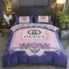 Best Gucci New Luxury Brand Hot Bedding Set Home Decor Duvet Cover Set