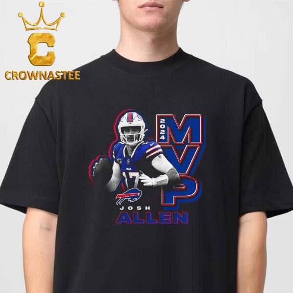 Josh Allen Buffalo Bills 2024 NFL MVP Most Valueble Player Unisex T-Shirt