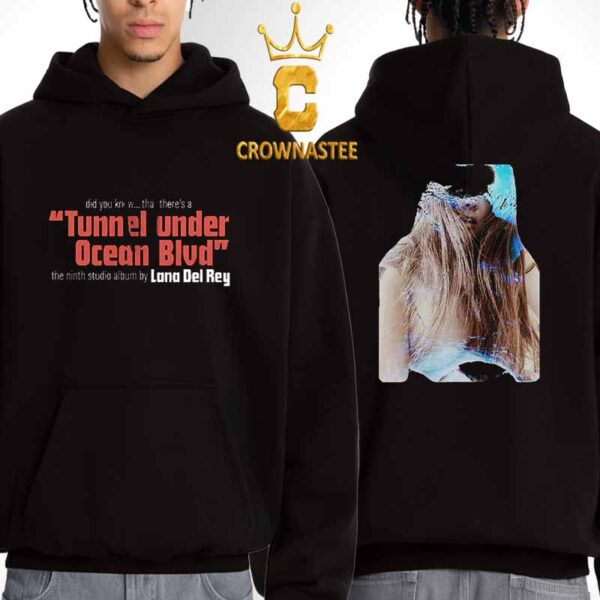 Lana Del Rey Under Ocean Blvd Natural Photo Two Sided Hoodie