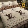 Louis Vuitton Big Logo Luxury Pattern Comforter Bedding Sets