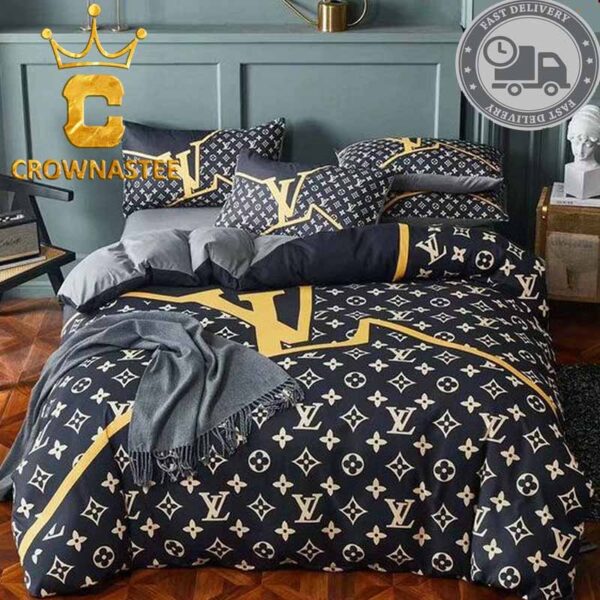 Louis Vuitton Luxury Bedding Sets Duvet Cover Bedspread