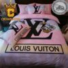 Louis Vuitton Luxury Soft Bedding Sets Pillow Duvet Cover