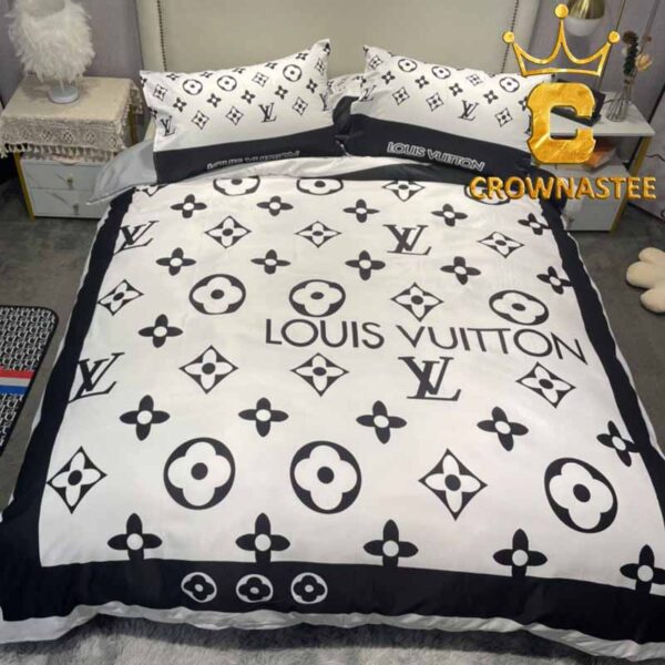 Louis Vuitton Pattern Luxury Bedding Sets Duvet Cover Bedspread