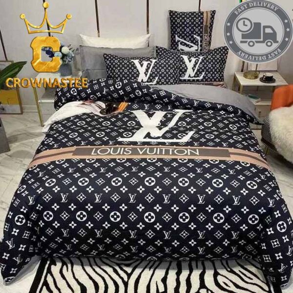 Louis Vuitton Pattern Luxury Bedding Sets Duvet Set Bedspread