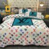 Louis Vuitton White Bedding Sets Duvet Cover Bedspread