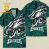 Philadelphia Eagles NFL Oil Painting Art Print Summer Vibes Hawaiian Shirt