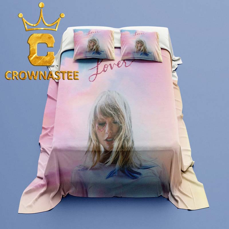 Taylor Swift Lover Album Cover Bedding Set Bedspread Duvet Cover Set Taylor Swift Lover Album Cover Bedding Set Bedspread Duvet Cover Set