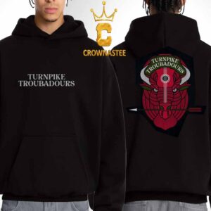 Turnpike Troubadours Bison Head Two Sided Hoodie