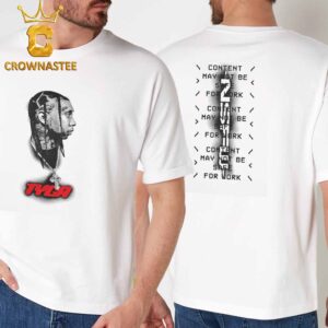 Tyga NSFW Album Portrait Two Sided T-Shirt