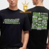 Borderland Festival 2025 East Aurora New York Knox Farm State Park From September 12th To 14th Lineup Two Sided T-Shirt