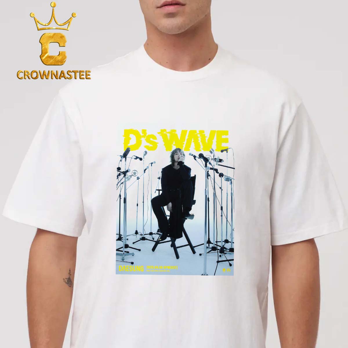 Daesung Big Bang D's Wave Mini Album Release April 8th 2025 Unisex T-Shirt Daesung Big Bang D's Wave Mini Album Release April 8th 2025 Unisex T-Shirt