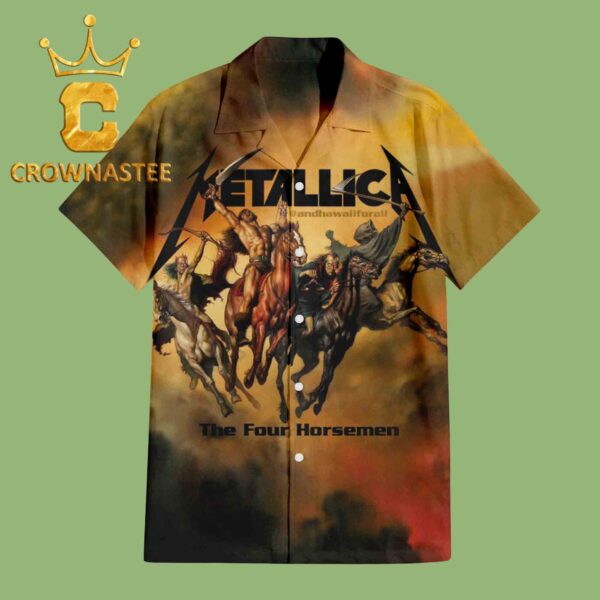 Metallica Horsemen Of The Apocalypse Hawaiian Shirt