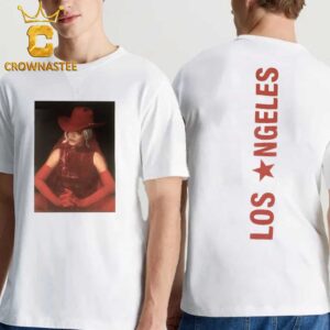Beyonce Los Angeles 2025 Cowboy Carter Tour Exclusive Two Sided T-Shirt