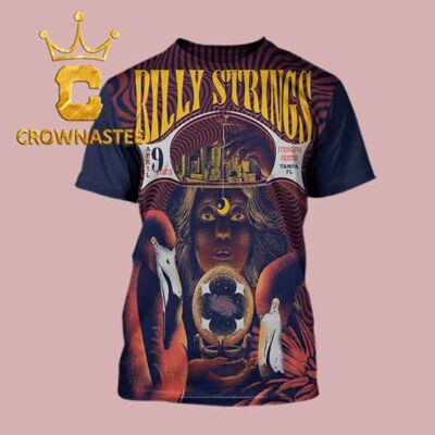 Billy Strings Tampa FL 2025 Yuenling Center On April 9th All Over Print T-Shirt