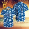 Kansas City Royals Baseball MLB Logo Team Summer Vibes Blue White Hawaiian Shirt