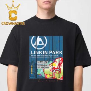 Linkin Park Baltimore 2025 CFG Bank Arena MD On May 3rd From Zero Tour Unisex T-Shirt