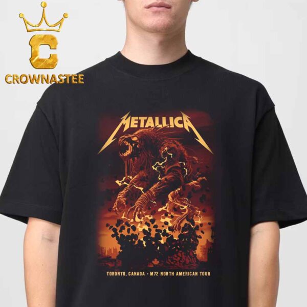 Metallica Toronto 2025 Rogers Centre Day 2 M72 World Tour April 26th Unisex T-Shirt