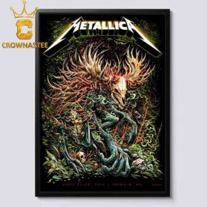 Metallica Toronto ON 2025 Rogers Centre On April 24th 26th M72 World Tour Home Decor Poster Canvas