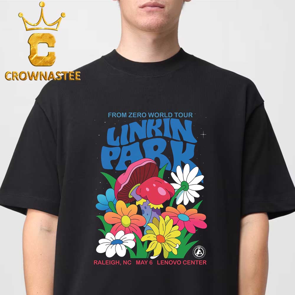 Linkin Park Raleigh 2025 Lenovo Center NC On May 6th From Zero Tour Unisex T-Shirt Linkin Park Raleigh 2025 Lenovo Center NC On May 6th From Zero Tour Unisex T-Shirt