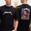 Metallica Blackburg VA 2025 Lane Stadium On May 7th M72 World Tour Two Sided T-Shirt