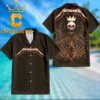Cleveland Guardians Baseball MLB Logo Jack Skeleton Hawaiian Shirt