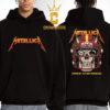 Metallica Landover 2025 Northwest Stadium Maryland Washington DC On May 28th M72 North American Tour Two Sided T-Shirt
