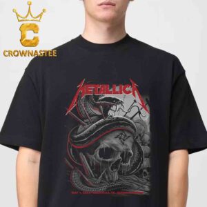Metallica Nashville 2025 Nissan Stadium TN M72 World Tour On May 1st Unisex T-Shirt