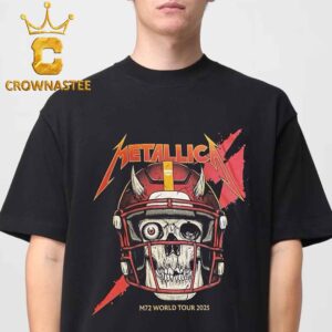 Metallica Northwest Stadium 2025 Landover Maryland On May 28th M72 North American Tour Unisex T-Shirt