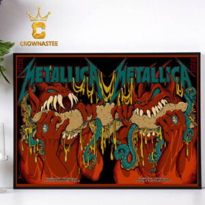 Metallica Philadelphia 2025 Lincoln Financial Field M72 Philly North American Tour On May 23rd 25th Matchup Home Decor Poster Canvas