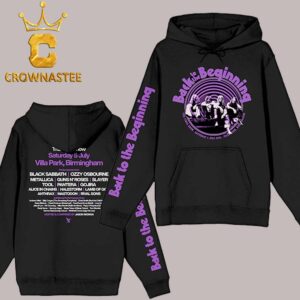 Back To The Beginning Ozzy Osbourne 2025 Event All Over Print Hoodie