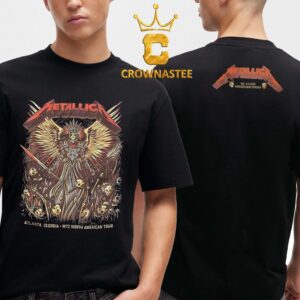 Metallica Atlanta 2025 GA Mercedes Benz Stadium On June 3rd M72 World Tour Two Sided T-Shirt