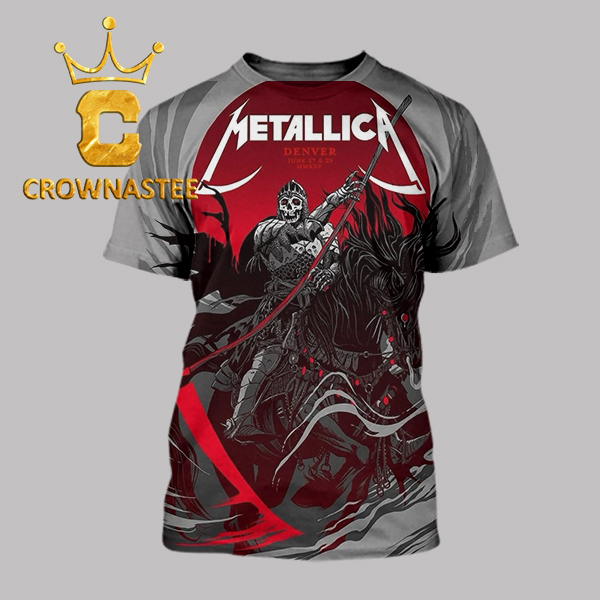 Metallica Denver CO 2025 Empower Field June 27th 29th M72 North American Tour All Over Print T-Shirt Hoodie Sweater Metallica Denver CO 2025 Empower Field June 27th 29th M72 North American Tour All Over Print T-Shirt Hoodie Sweater