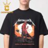 Metallica Tour 2025 Devil Demon M72 North American Tour Dates Pop Up Two Sided T-Shirt