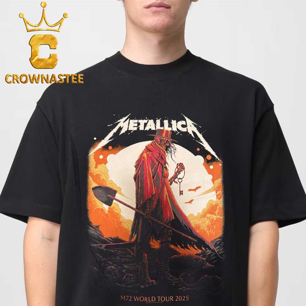Metallica Houston Texas 2025 NRG Stadium M72 World Tour June 14th Classic T-Shirt Metallica Houston Texas 2025 NRG Stadium M72 World Tour June 14th Classic T-Shirt