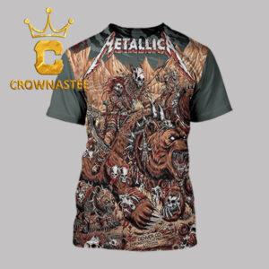 Metallica M72 Denver CO 2025 Empower Field At Mile High Night 1 June 27th All Over Print T-Shirt