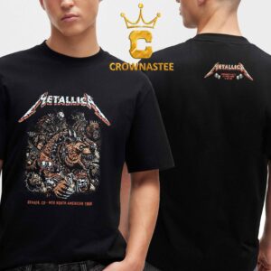 Metallica M72 Denver CO 2025 Empower Field At Mile High Night 1 June 27th Two Sided T-Shirt