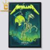 Metallica Santa Clara CA 2025 Levi’s Stadium June 20th M72 North American Tour Home Decor Poster Canvas