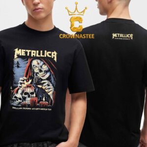 Metallica M72 Santa Clara CA 2025 Levi’s Stadium On June 22nd Two Sided T-Shirt